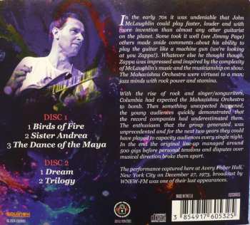 2CD Mahavishnu Orchestra: Avery Fisher Hall, New York 1973
