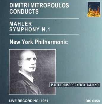 CD Mahler / Mitropoulos / New York Po: Sym 1