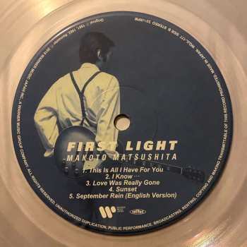 LP Makoto Matsushita: First Light CLR | LTD