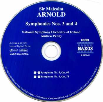 6CD/Set di cofanetti Malcolm Arnold: Complete Symphonies And Dances