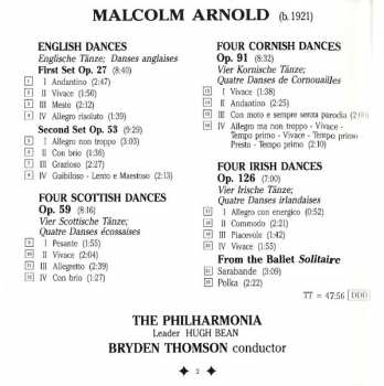 CD Philharmonia Orchestra: Dances (Scottish • Irish • Cornish • English) / Sarabande & Polka From 'Solitaire'