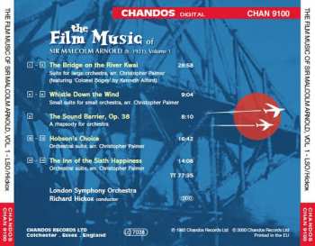 CD The London Symphony Orchestra: The Film Music Of Sir Malcolm Arnold, Vol. 1 (The Bridge On The River Kwai / The Inn Of The Sixth Happiness / Whistle Down The Wind / Hobson's Choice / The Sound Barrier)