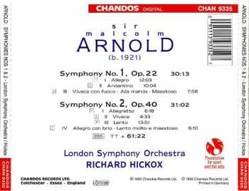 CD The London Symphony Orchestra: Symphonies No.1 & No.2