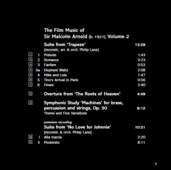 CD Malcolm Arnold: The Film Music Of Sir Malcolm Arnold Vol. 2