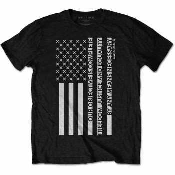 Merch Malcolm X: Maglietta Freedom Flag 