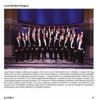 CD Daniel Hällström: Choruses For Male Voices And Orchestra