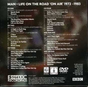 4CD/2DVD/Set di cofanetti Man: Life On The Road 'On Air' 1972 - 1983