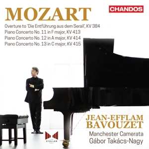 Album Manchester Camerata & ...: Mozart: Overture To Die Entfuhrung Aus Dem Serail Kv 384 / Piano Concerto No. 11, 12 & 13