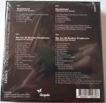 4CD/Set di cofanetti Mandalaband: Legacy - The Story Of Mandalaband 1975-1978
