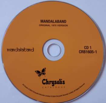4CD/Set di cofanetti Mandalaband: Legacy - The Story Of Mandalaband 1975-1978