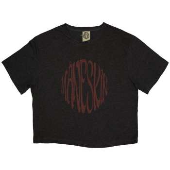 Merch Måneskin: Donne Crop Top Warped Logo Maneskin