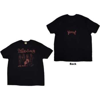 Merce Måneskin: Maneskin Unisex T-shirt: Teatro D'ira Doodles (back Print & Ex-tour) (xx-large) XXL