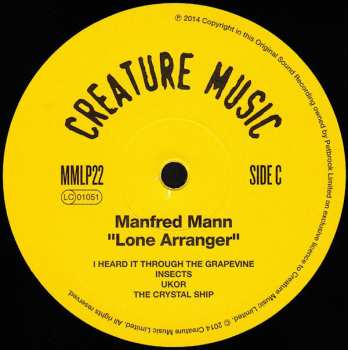2LP Manfred Mann: Lone Arranger