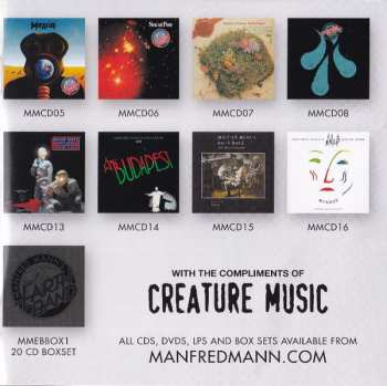 CD Manfred Mann Chapter Three: Volume Two