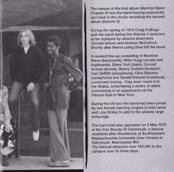 CD Manfred Mann Chapter Three: Volume Two