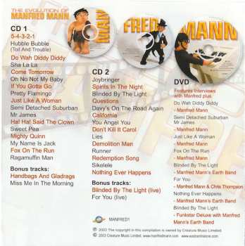 2CD Manfred Mann: The Evolution Of Manfred Mann