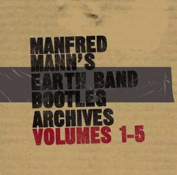 5CD/Set di cofanetti Manfred Mann's Earth Band: Bootleg Archives Volumes 1-5