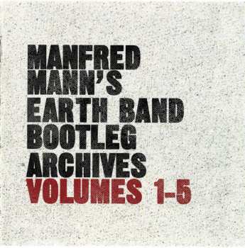 5CD/Set di cofanetti Manfred Mann's Earth Band: Bootleg Archives Volumes 1-5