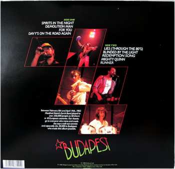 LP Manfred Mann's Earth Band: Budapest (Live)