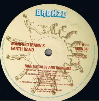 LP Manfred Mann's Earth Band: Nightingales & Bombers