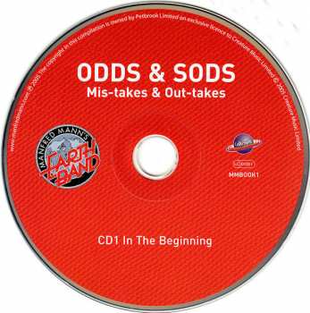 4CD/Set di cofanetti Manfred Mann's Earth Band: Odds & Sods (Mis-takes & Out-takes)