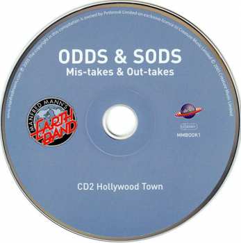 4CD/Set di cofanetti Manfred Mann's Earth Band: Odds & Sods (Mis-takes & Out-takes)