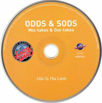 4CD/Set di cofanetti Manfred Mann's Earth Band: Odds & Sods (Mis-takes & Out-takes)