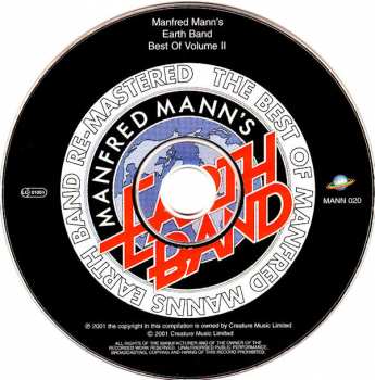 CD Manfred Mann's Earth Band: The Best Of Manfred Mann's Earth Band Re-Mastered (Volume II)