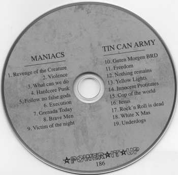 CD Tin Can Army: Maniacs / Tin Can Army