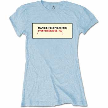 Merch Manic Street Preachers: Donne Maglietta Everything Must Go 