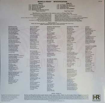 LP Manilla Road: Mystification LTD