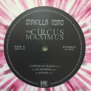 2LP Manilla Road: The Circus Maximus CLR | LTD