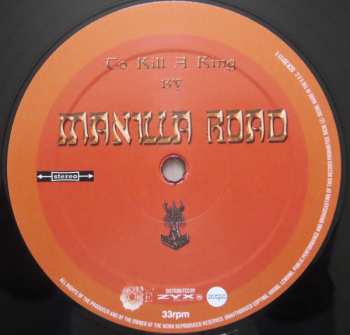 2LP/CD Manilla Road: To Kill A King