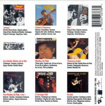 9CD/Set di cofanetti Manitas De Plata: The Gipsy Legend