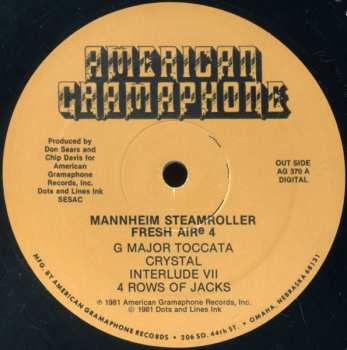 LP Mannheim Steamroller: Fresh Aire 4