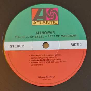 2LP Manowar: Best of Manowar: The Hell of Steel