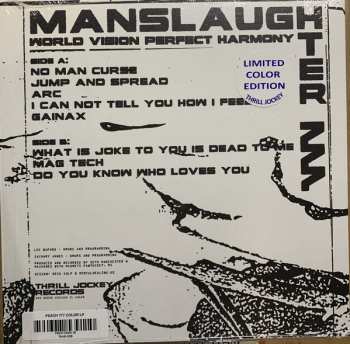 LP Manslaughter 777: World Vision Perfect Harmony LTD