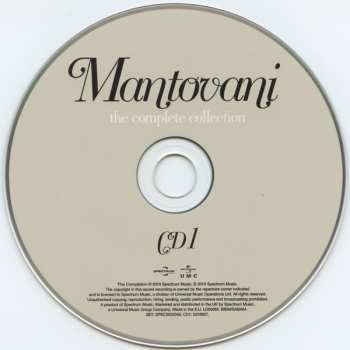 5CD/Set di cofanetti Mantovani: 100 Golden Classics (The Complete Collection)