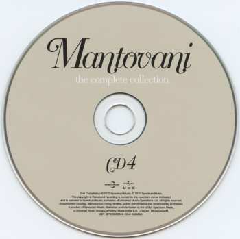 5CD/Set di cofanetti Mantovani: 100 Golden Classics (The Complete Collection)
