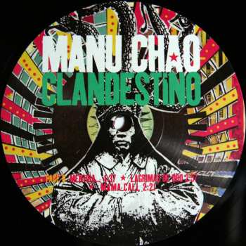 2LP/CD Manu Chao: Clandestino