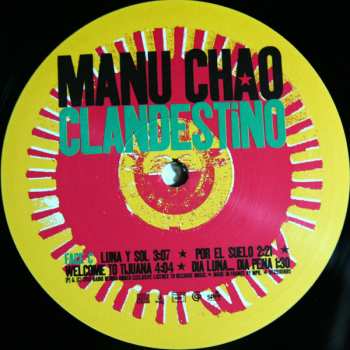 2LP/CD Manu Chao: Clandestino
