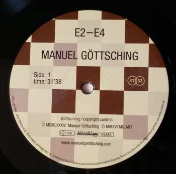LP Manuel Göttsching: E2-E4