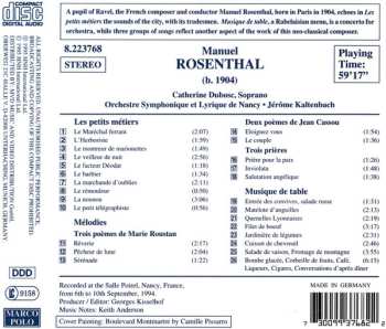 CD Manuel Rosenthal: Rosenthal: Orchestral Works