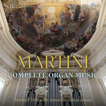 9CD/Set di cofanetti Manuel Tomadin: Complete Organ Music