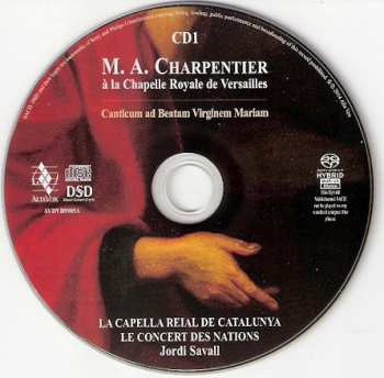 DVD/2SACD Gérard Lesne: M.A. Charpentier À La Chapelle Royalle De Versailles - Canticum Ad Beatam Virginem Mariam - Missa Assumpta Est Maria - Concert Pour Les Violes