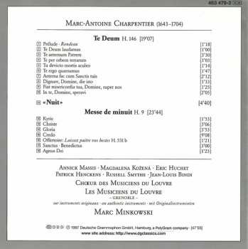 CD Marc Minkowski: Te Deum • Messe De Minuit