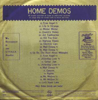 5CD/Set di cofanetti Marc Bolan: Home Demos