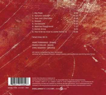 CD Marc Perrenoud Trio: Two Lost Churches