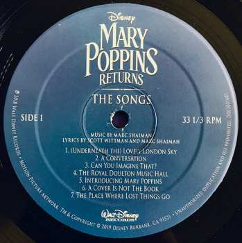 LP Marc Shaiman: Mary Poppins Returns: The Songs