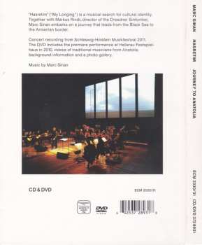 CD/DVD Marc Sinan: Hasretim – Journey To Anatolia